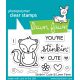 Lawn Fawn - Stinking' Cute Clear Stamp